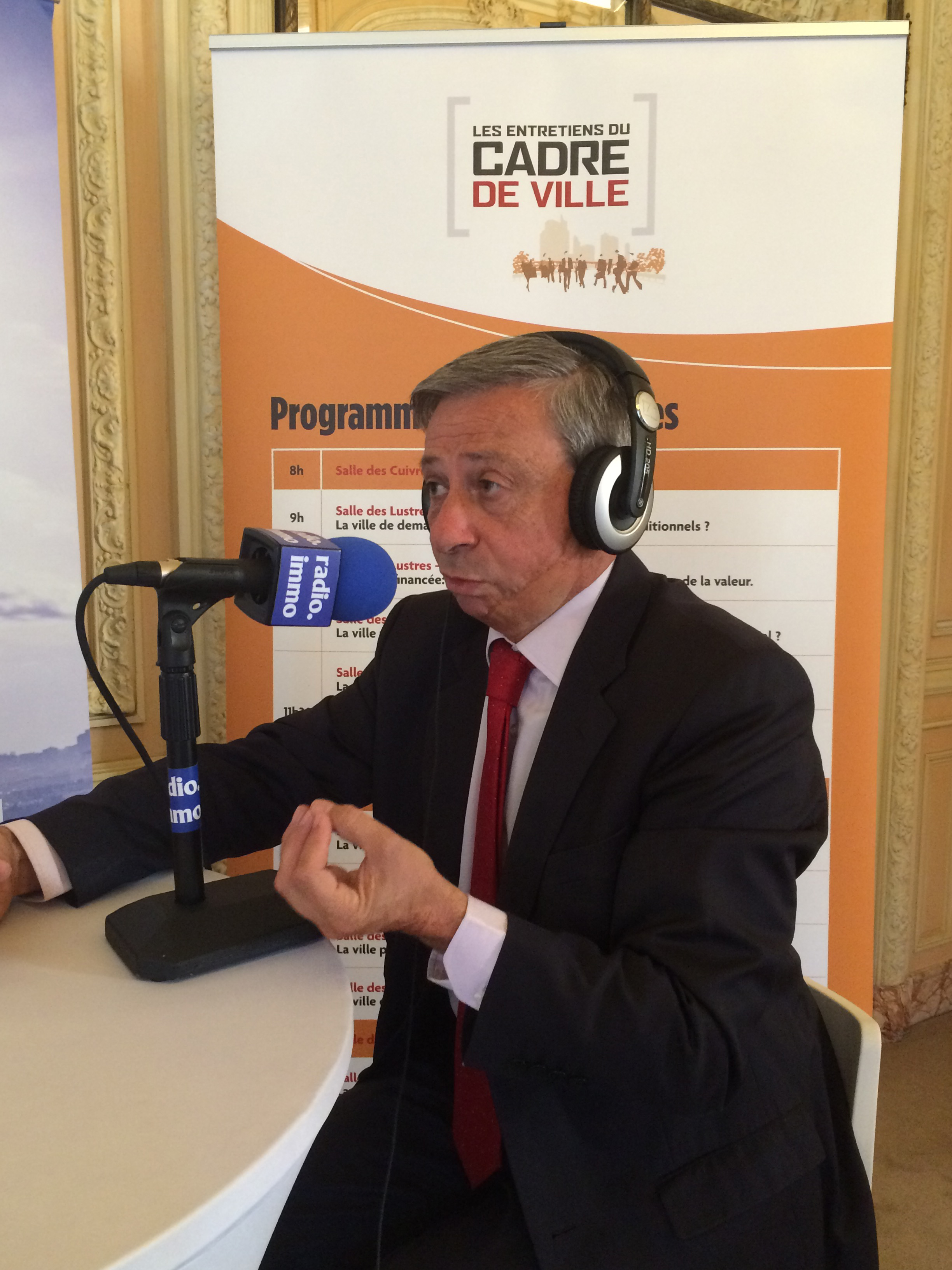 Etienne Guyot sur Radio-Immo le 4 octobre 2016 Entretiens du Cadre de Ville