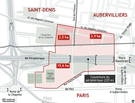 Paris/Plaine Commune : un quartier intercommunal sur le périphérique
