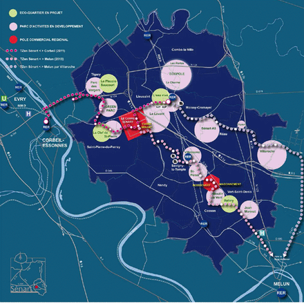 Essonne : Sénart se penche sur l'interface urbaine du futur TZEN