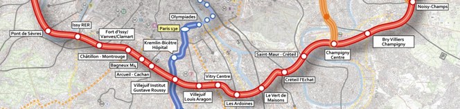 Grand Paris : la SGP va acquérir le foncier du tronçon Noisy-Champs-Pont de Sèvres