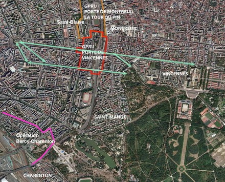 Paris : étude d'impact de l'aménagement de la porte de Vincennes