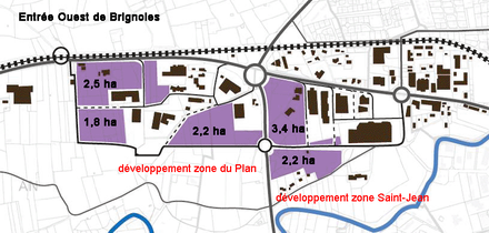 Var : étude d'organisation de la zone commerciale nouvelle de Brignoles