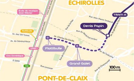 Grenoble : extension du tramway vers le sud de l'agglomération