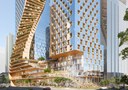 A Melbourne, le projet de ville verticale imaginé par UNStudio et Cox Architecture remporte le concours Southbank