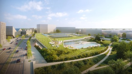 Lille : le groupement Rabot Dutilleul / Otton Sanchez Architectes construira la piscine olympique de Saint Sauveur