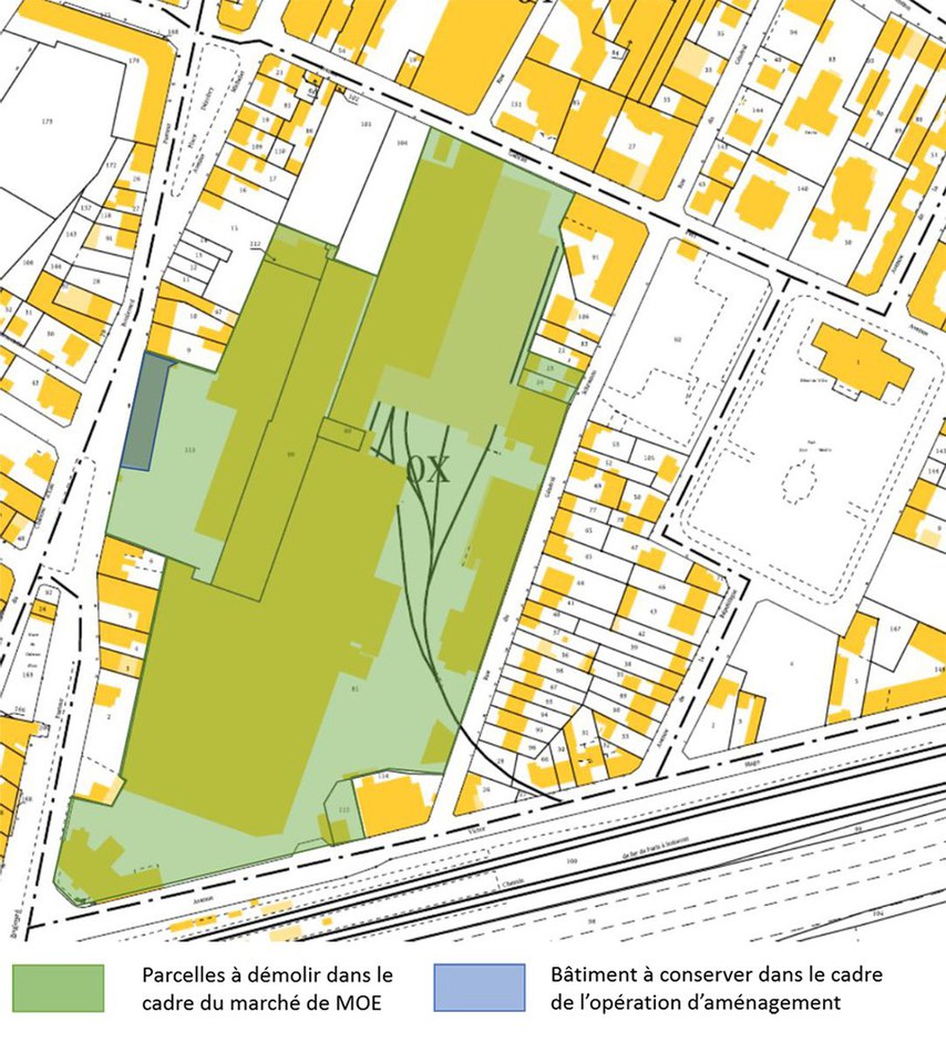 Seine-Saint Denis : le réemploi et l'urbanisme transitoire sur la ZAC de la mairie à La Courneuve