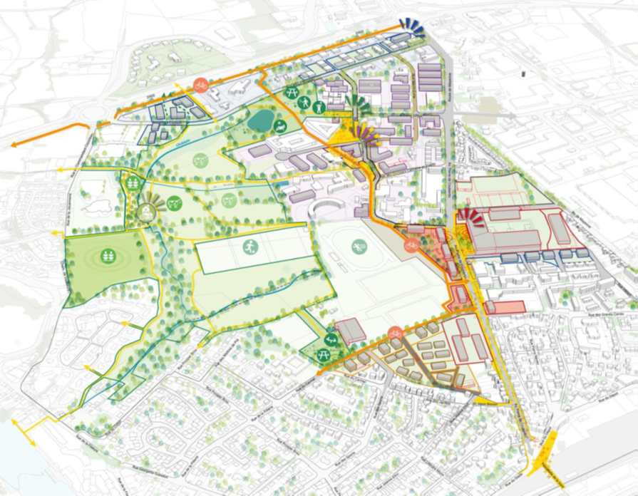 Laval   campus universitaire   secteur de l'Aubépin  (1)