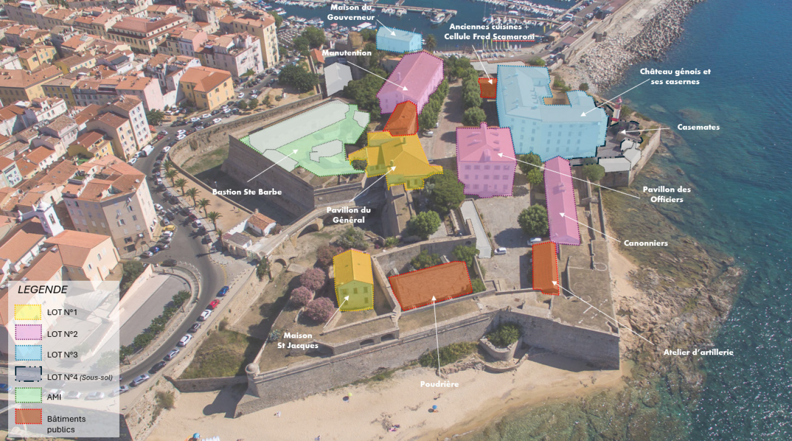 Ajaccio   citadelle   appel à projet   AMI (5)
