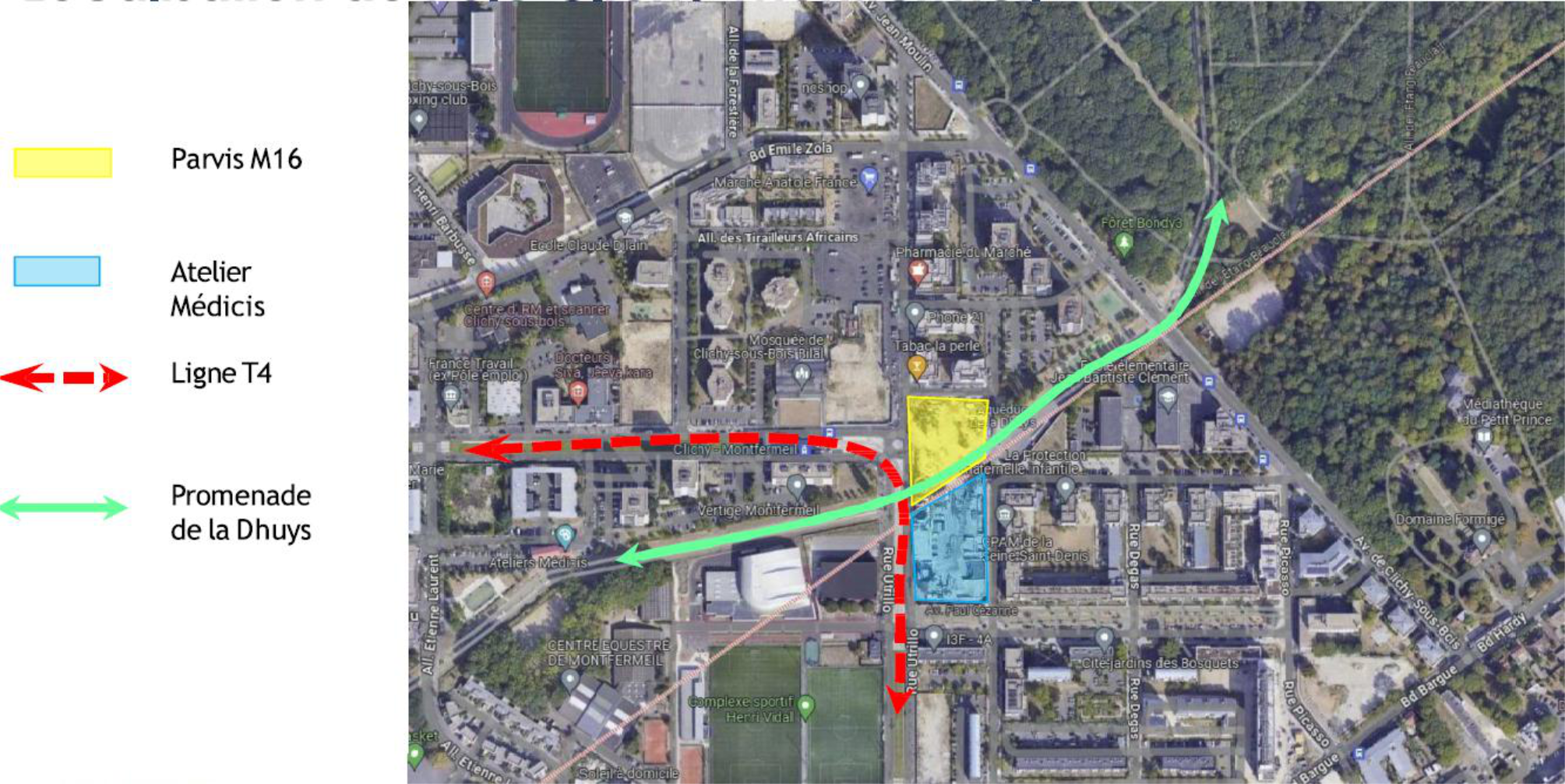 Clichy Monfermeil Pôle Gare