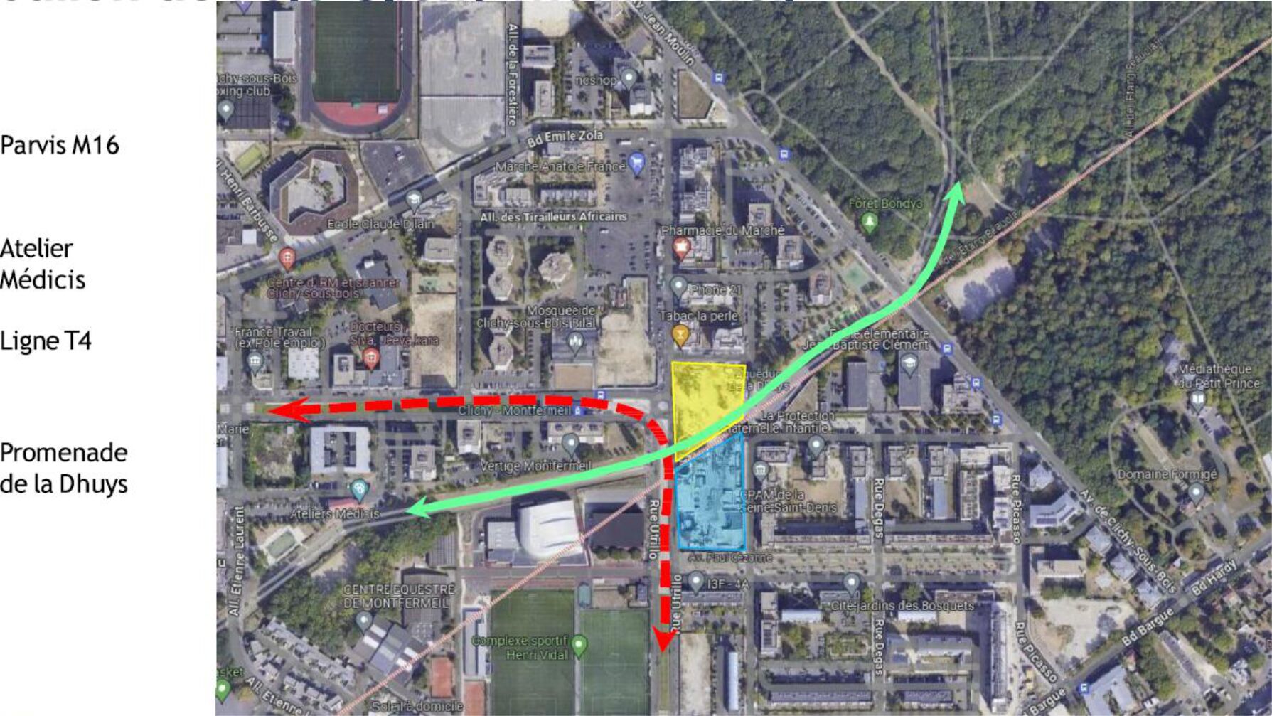 Clichy Monfermeil Pôle Gare