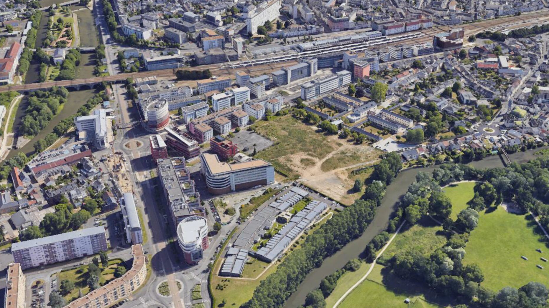 Novaxud   Nouveau Campus   Vue aérienne