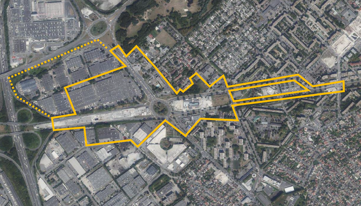 Aulnay sous Bois   Val Francilia   Abords de la gare (2)