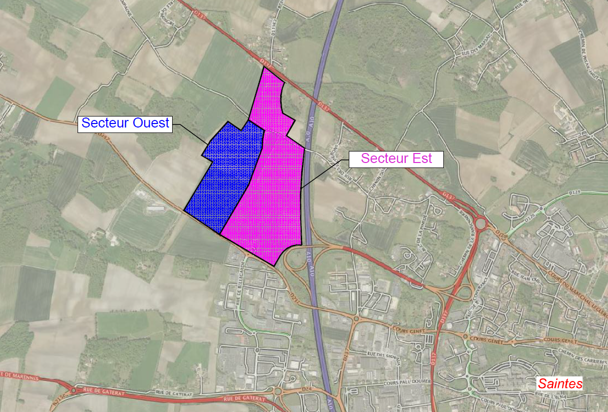 Saintes   ZAC Centre Atlantique   MOE Amenagement secteur Ouest (2)