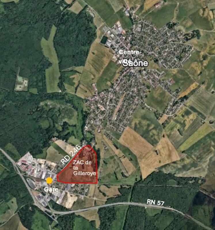 Saône   ZAC de la Gilleroye