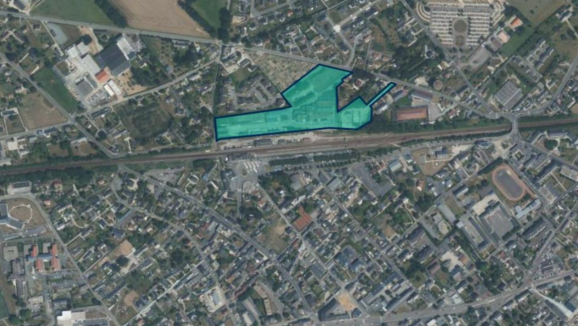 Yvetot quartier d'affaires localisation