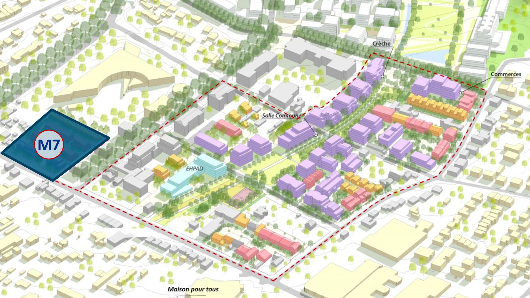 Noisy le Grand   ZAC des Bas Heurts