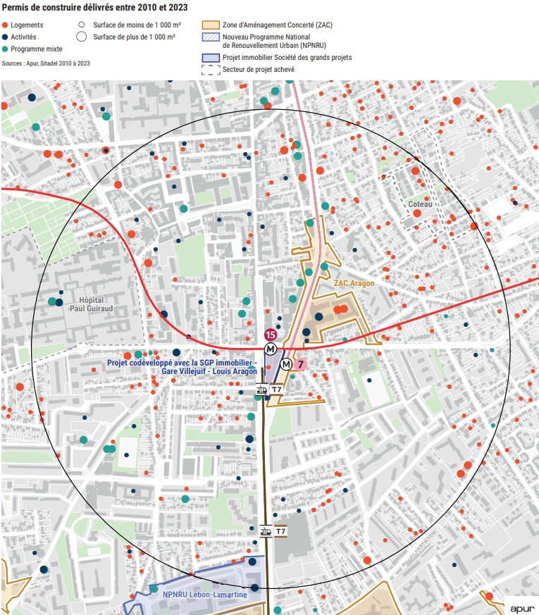 Villejuif LA transformations urbaines
