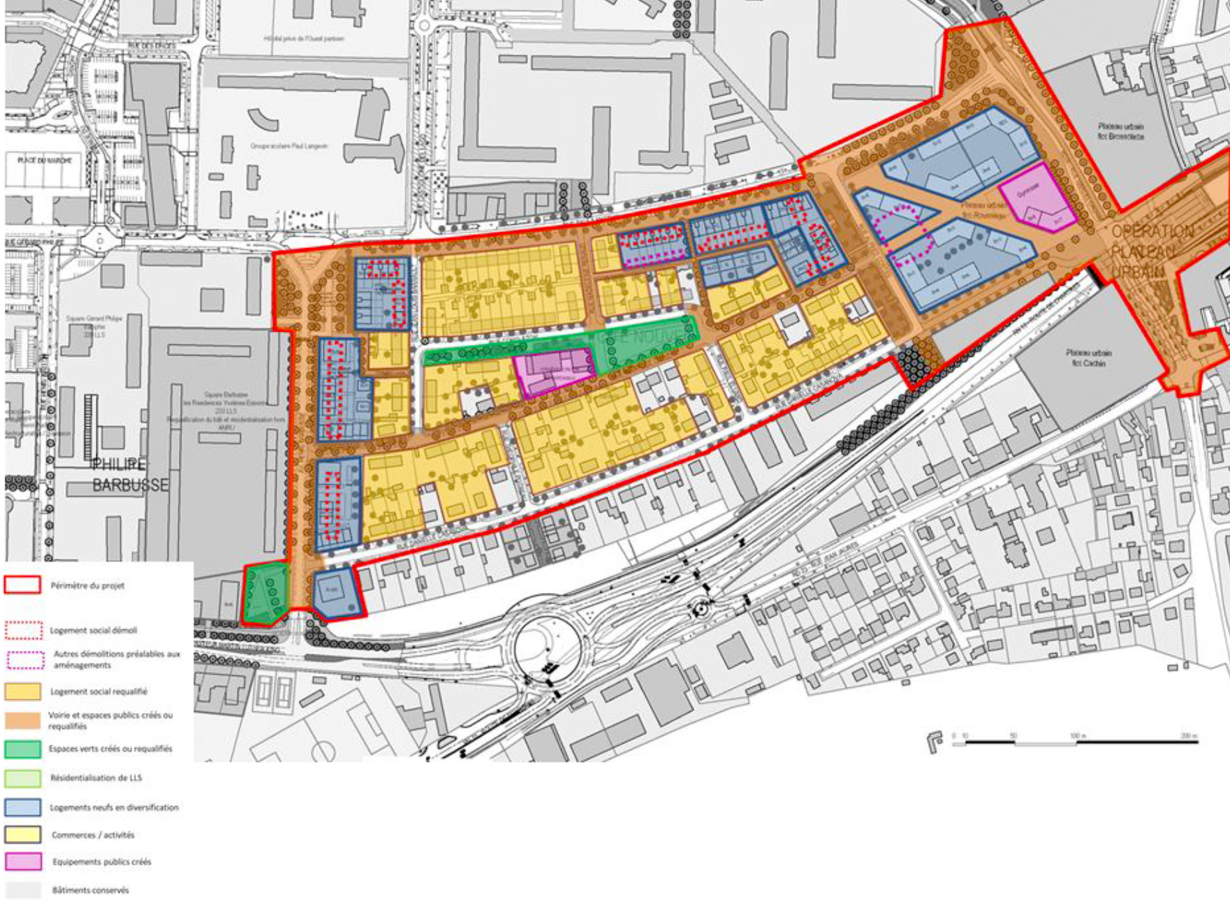 Trappes   Programme Barbusse Cité Nouvelle