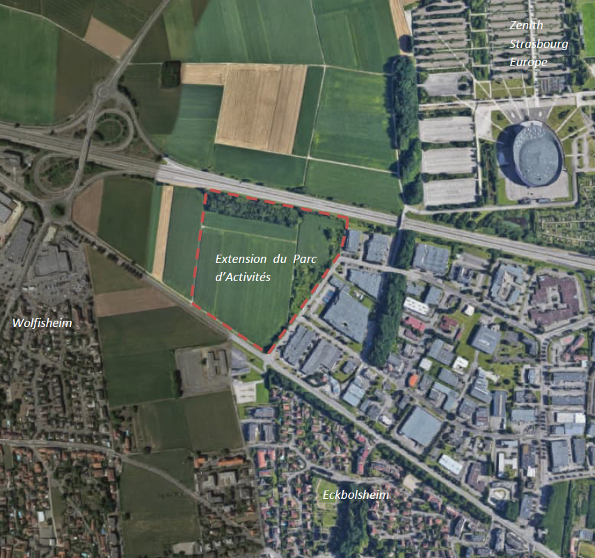 Eckbolsheim   extension parc activites economiques  (1)