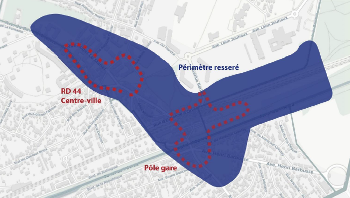 Gare Sevran Livry   etude urbaine