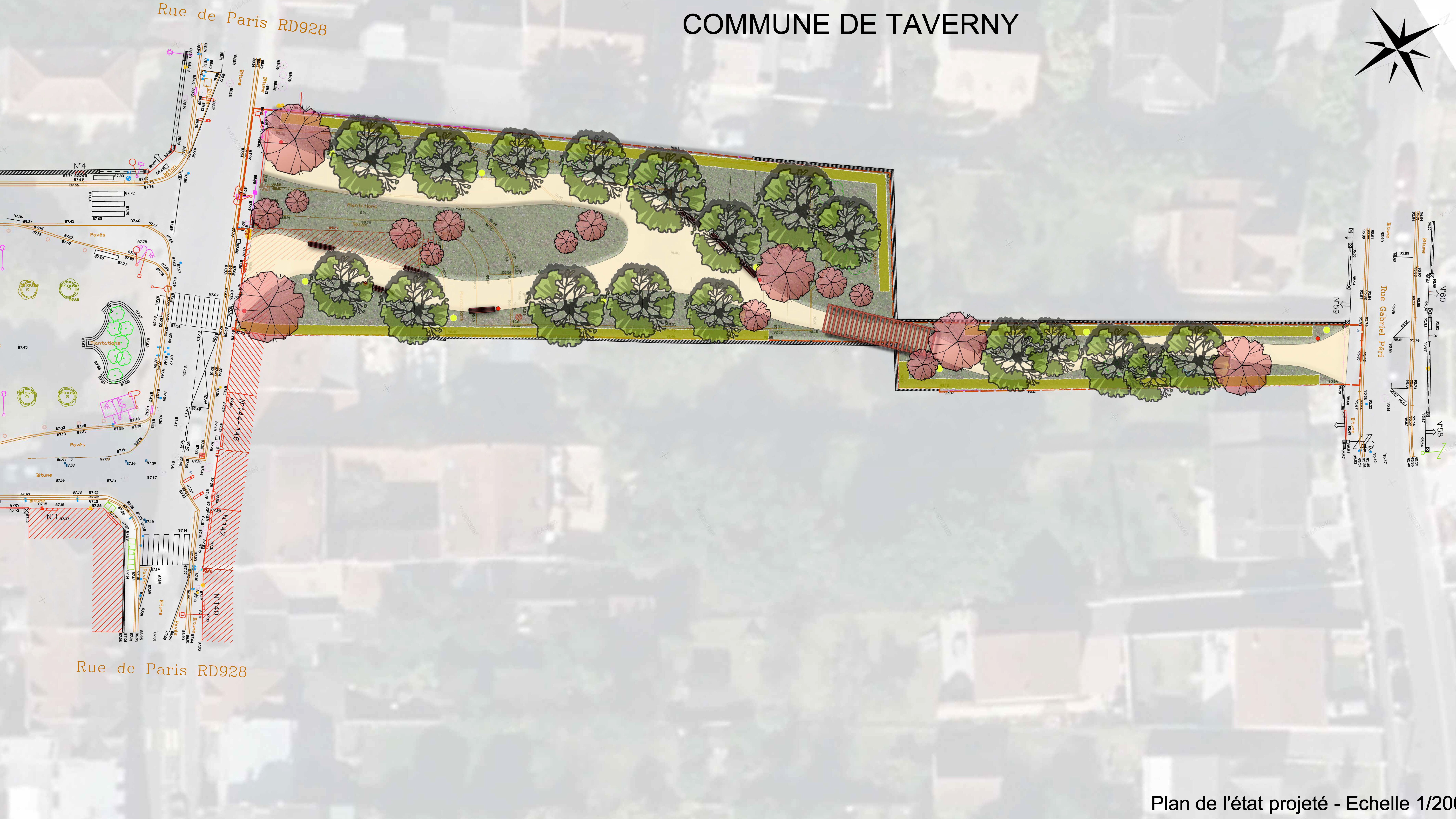 Taverny coulée verte