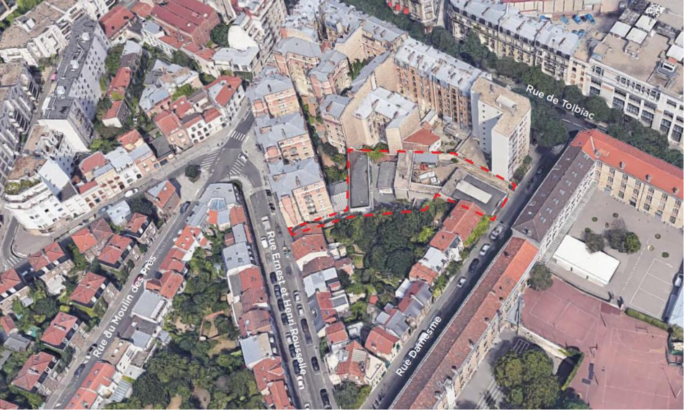 PariSeine Damesme vue aérienne