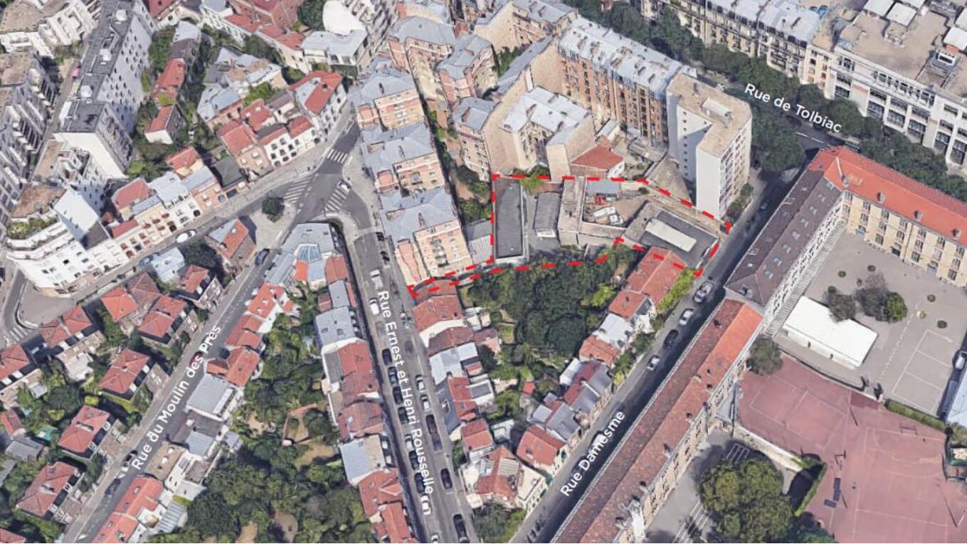 PariSeine Damesme vue aérienne