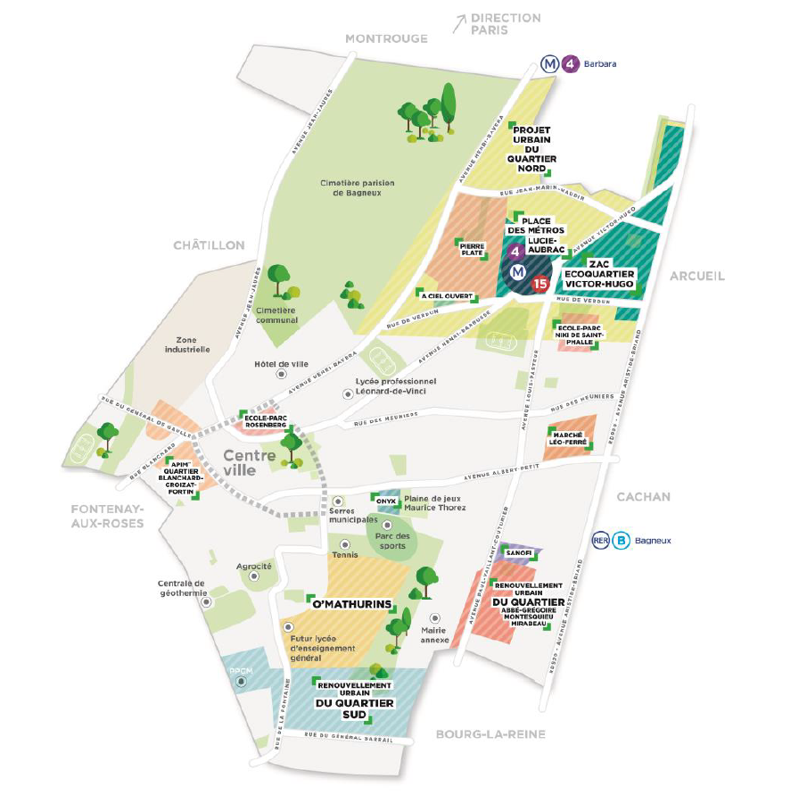 Bagneux   strategie amenagement