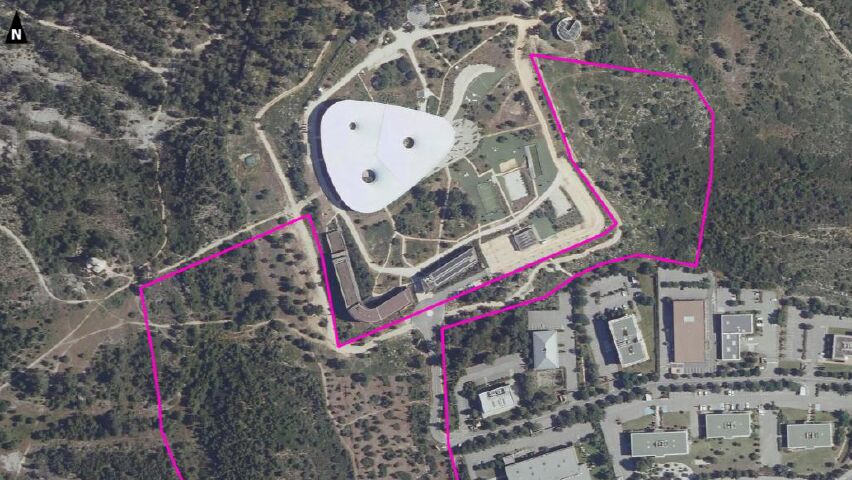 Le périmètre retenu pour l’opération d’aménagement du Tourillon.