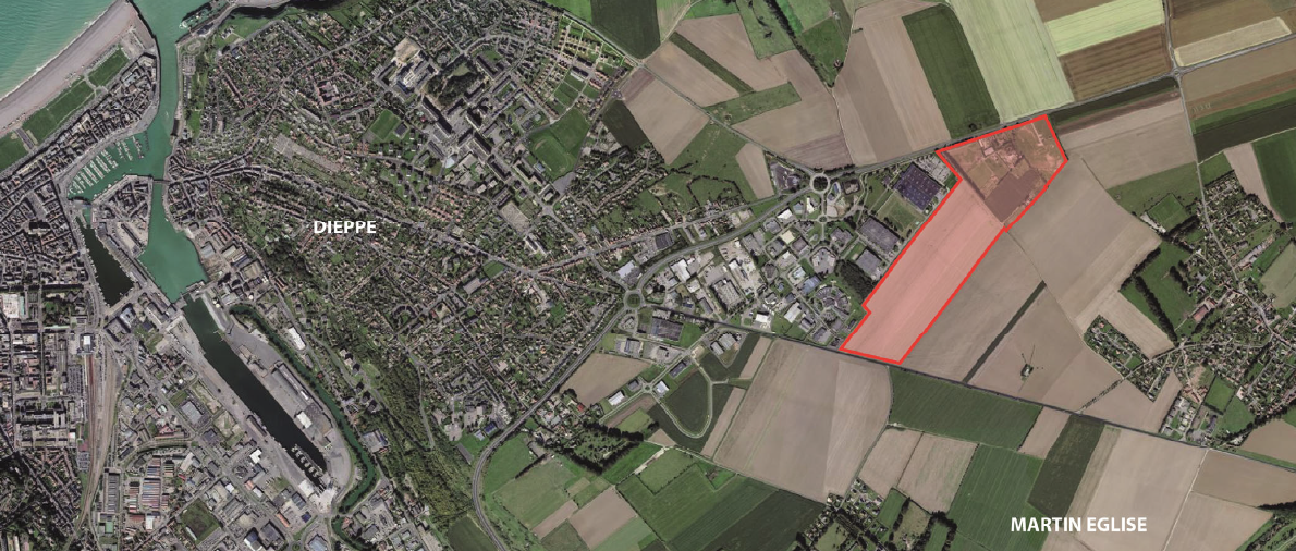 Dieppe   Eurochannel III   extension parc activites (1)