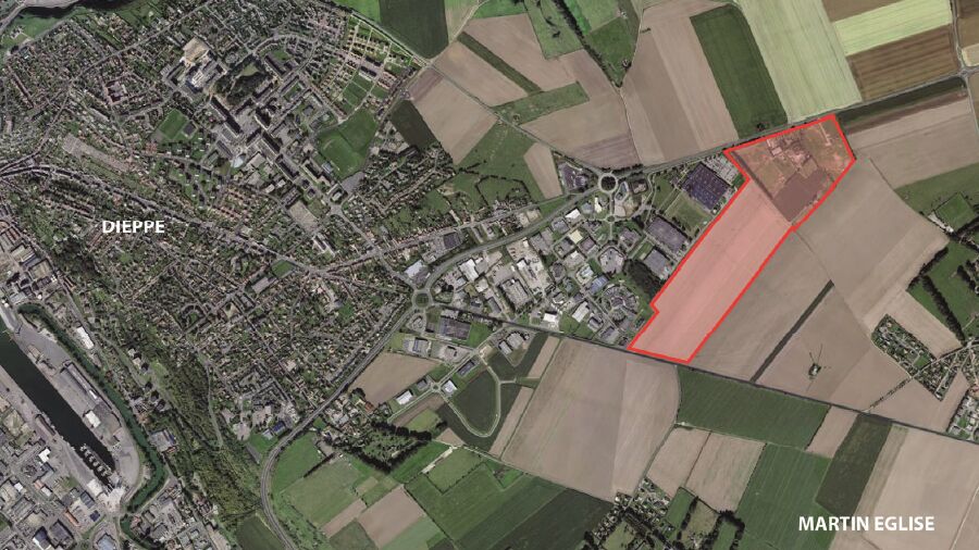 Dieppe   Eurochannel III   extension parc activites (1)