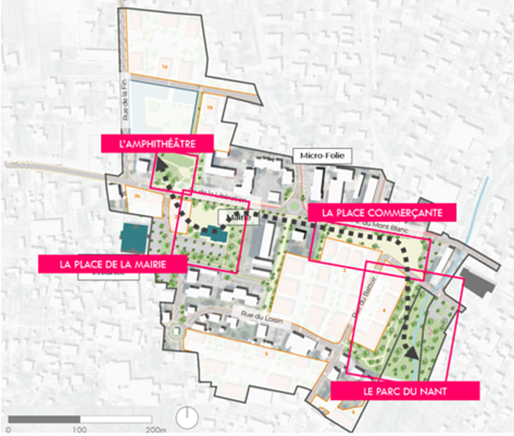 ZAC Marnaz Coeur de Ville   Espaces publics