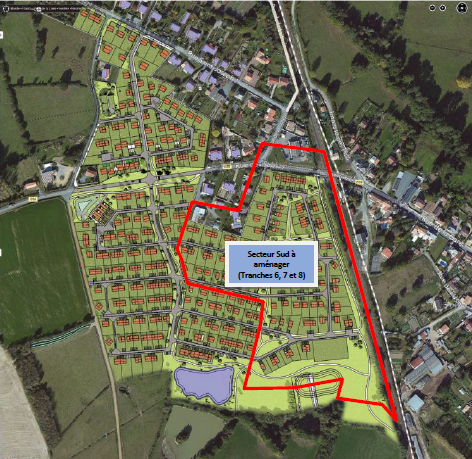 Nesmy secteur sud à aménager