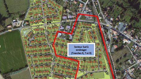 Nesmy secteur sud à aménager