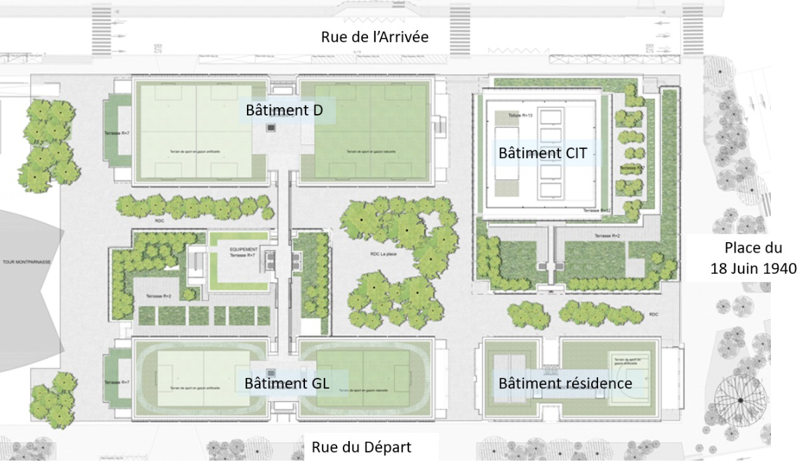 Restructuration centre commercial EITMM