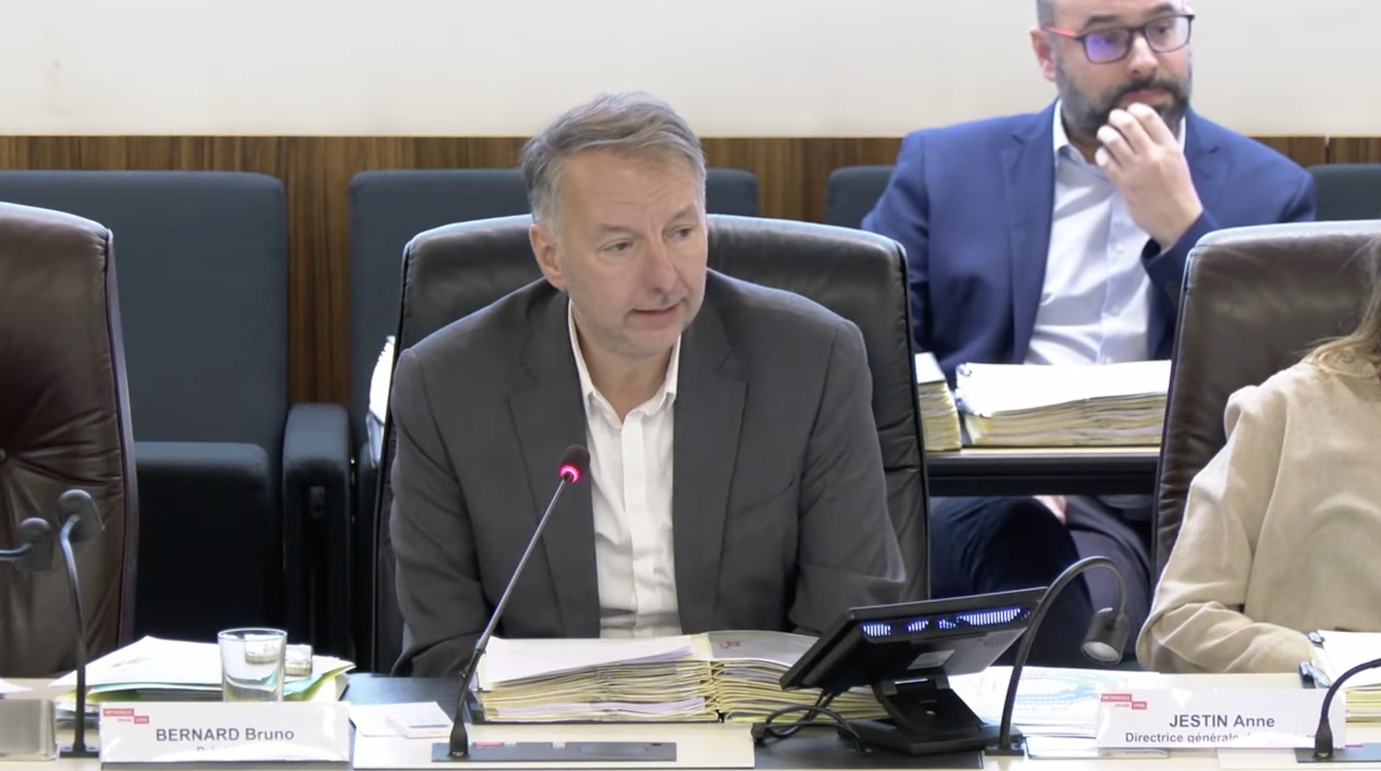 Bruno Bernard Conseil métropolitain 15 décembre