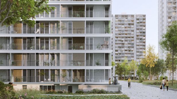 Aubervilliers   tours 19 et 21 Cités Union   Villette   Felix Faure (5)