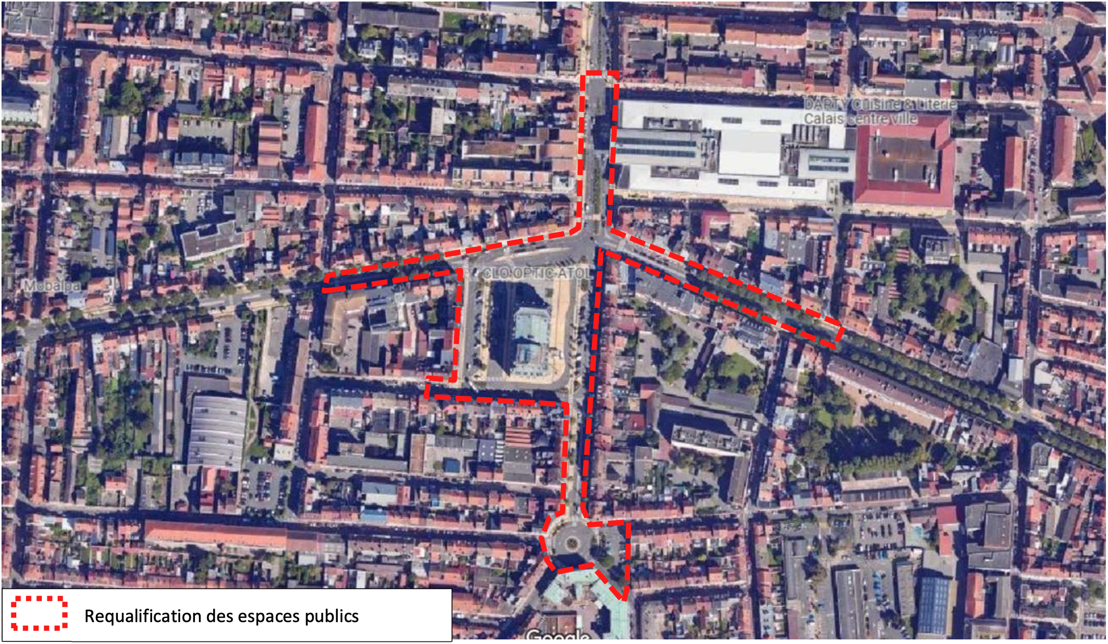 Calais   Place Albert 1er