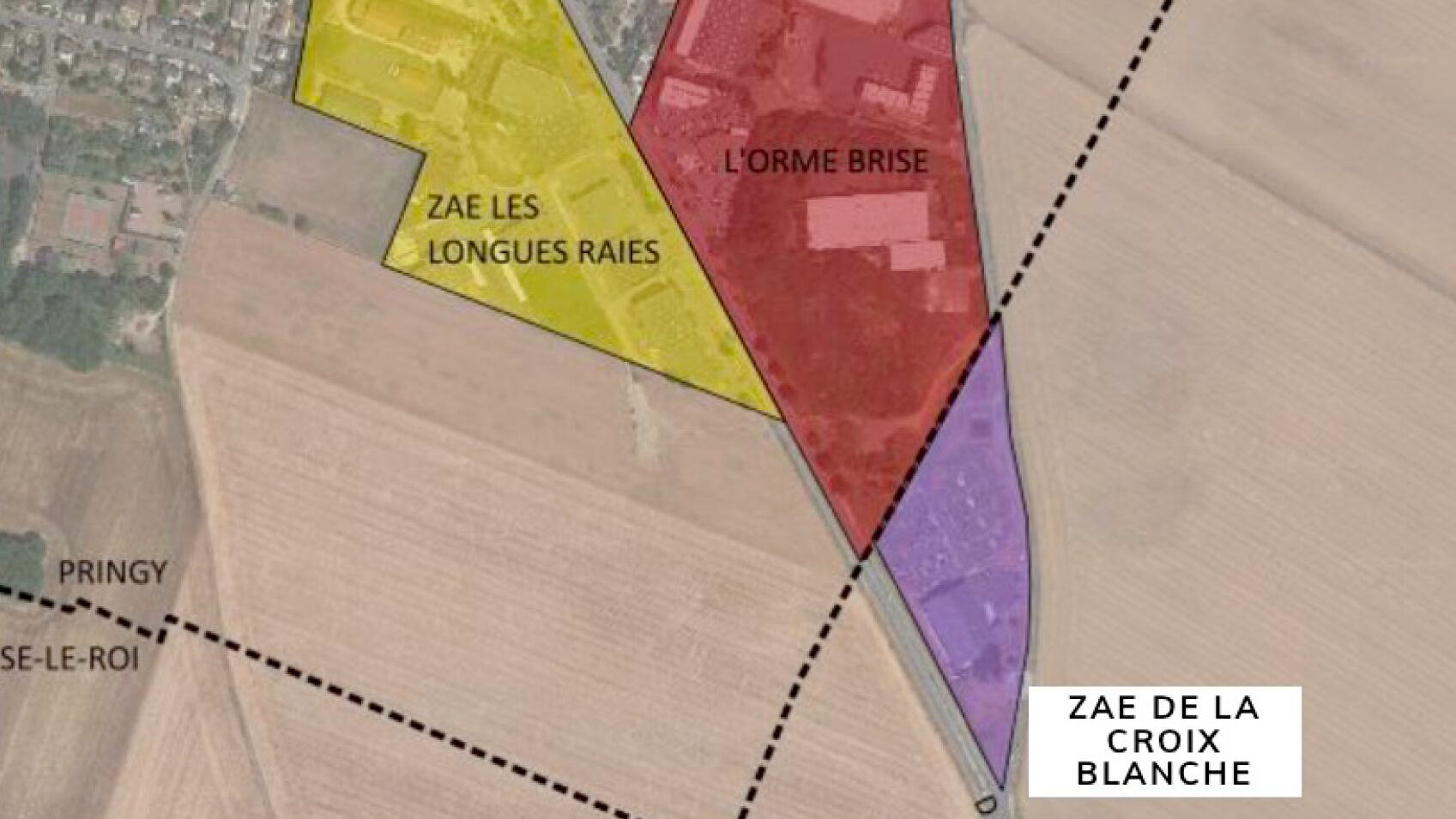 Pringy   ZAE entrée de ville