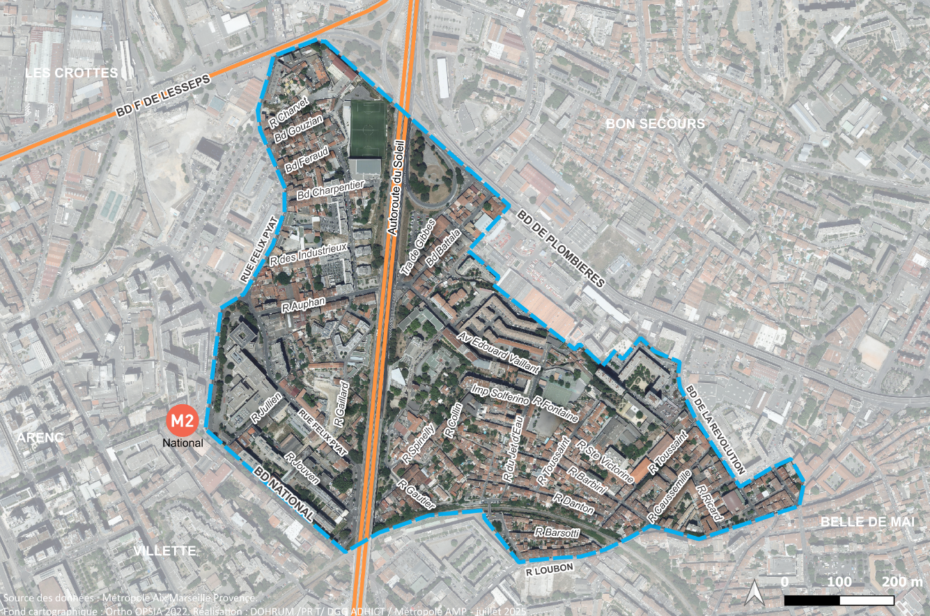 Marseille   Saint Mauront   etude urbaine et habitat (3)