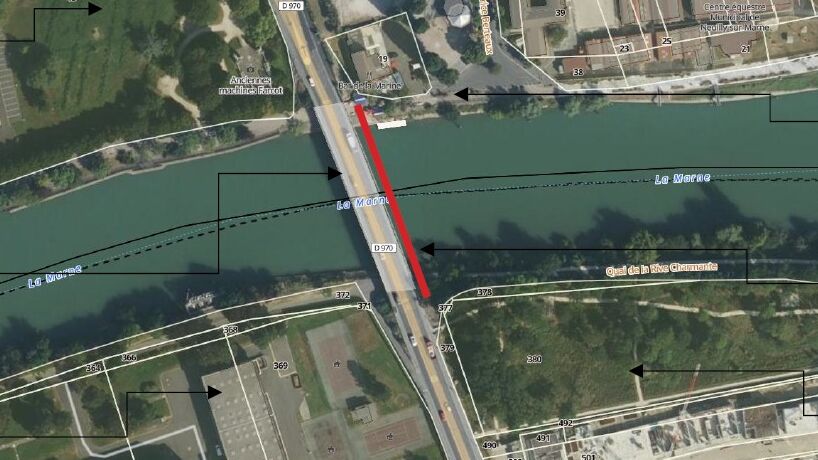 Noisy le Grand   Pont de Neuilly   Passerelle