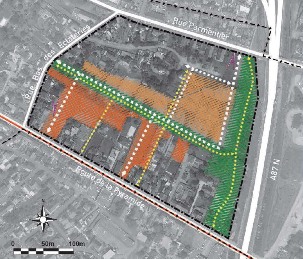 Angers   Eclateries Ouest   Orientations d'aménagement