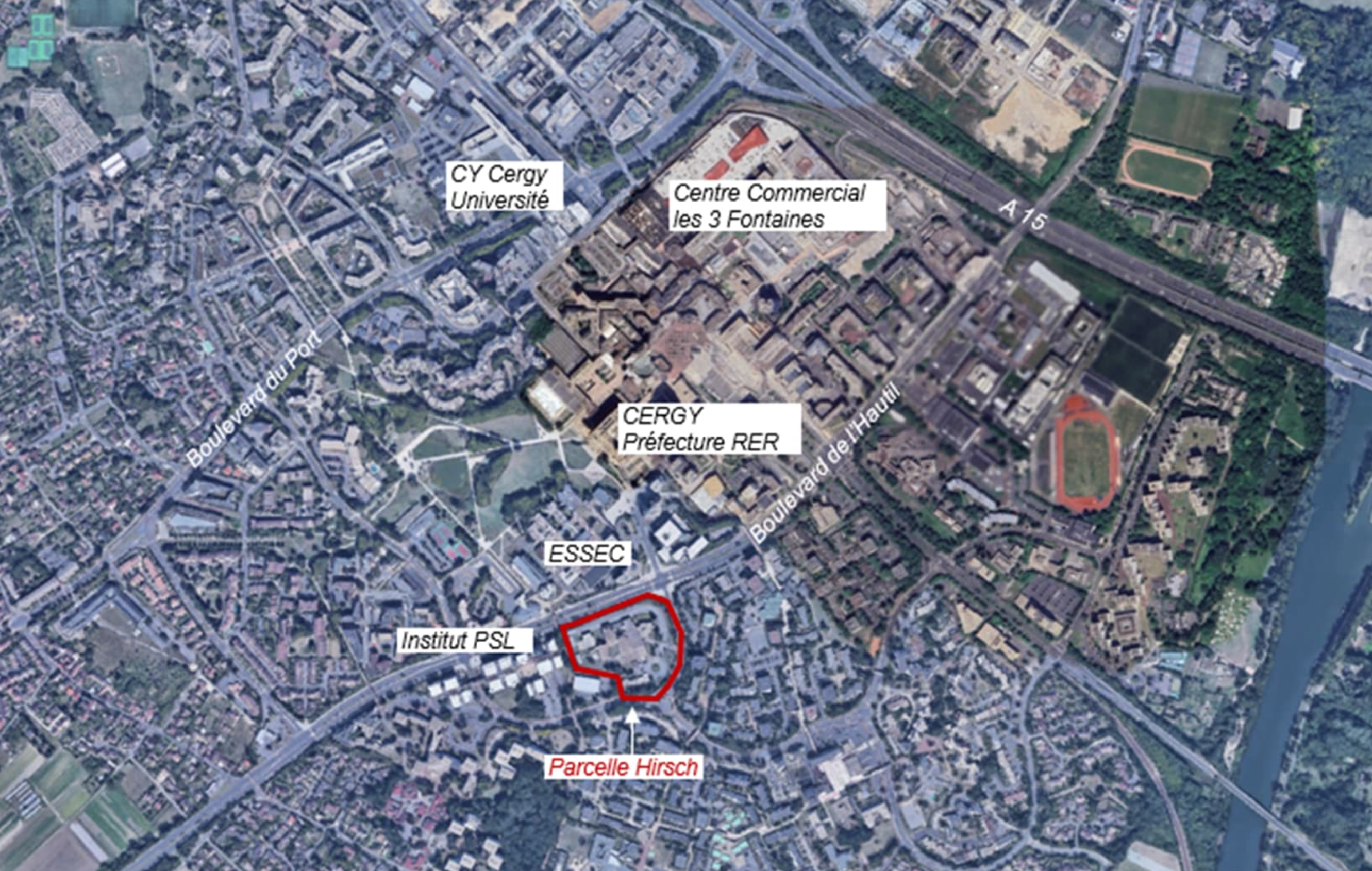Cergy   Site Bernard Hirsch