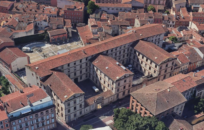 Toulouse ilot Valade vue du ciel