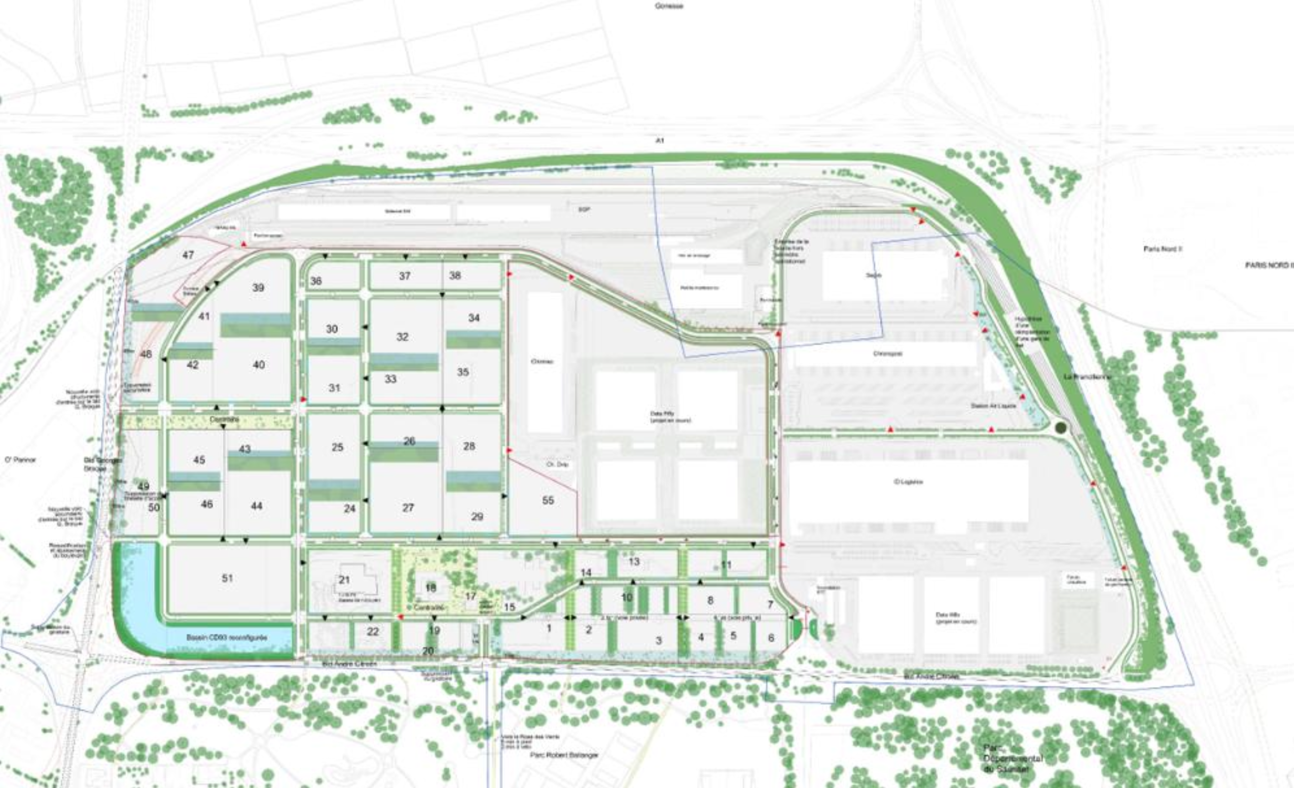 Aulnay sous Bois InnovVal plan