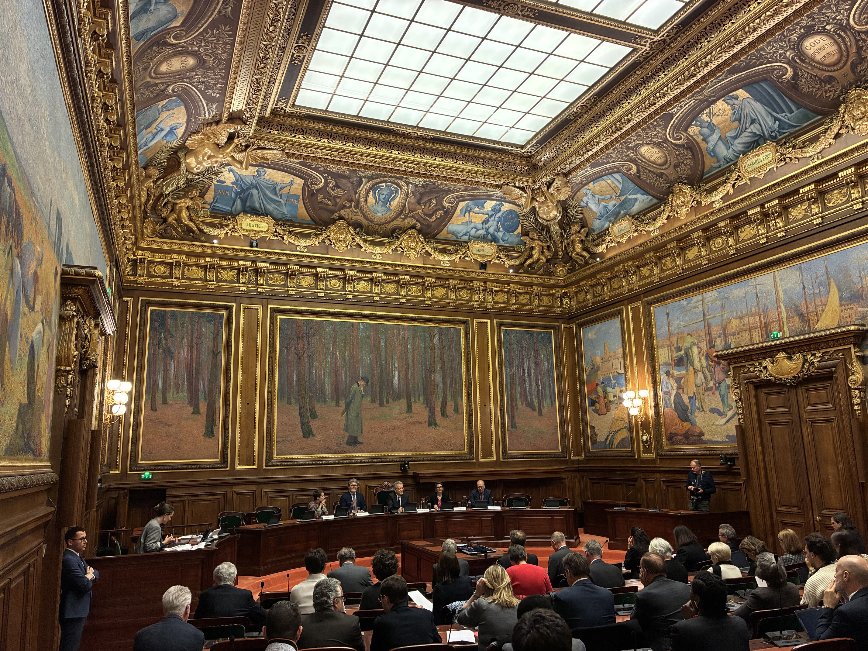 Salle de l'Assemblée générale du Conseil d'Etat