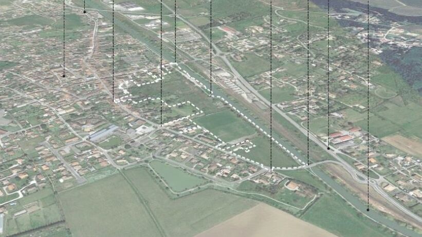 Bords du canal   Grisolles