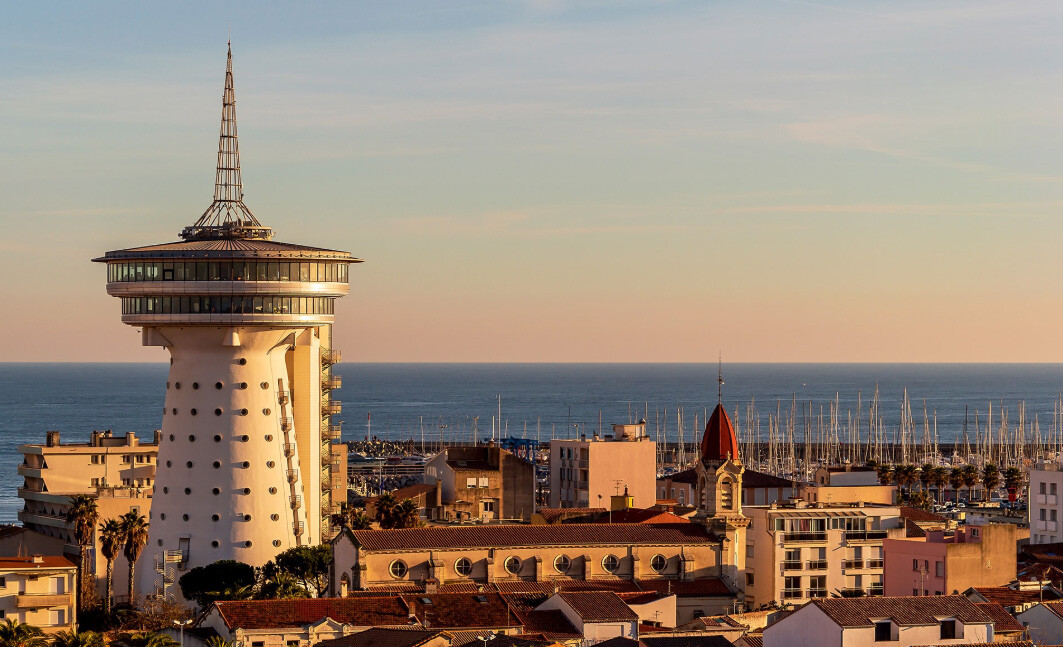 Phare Palavas les flots