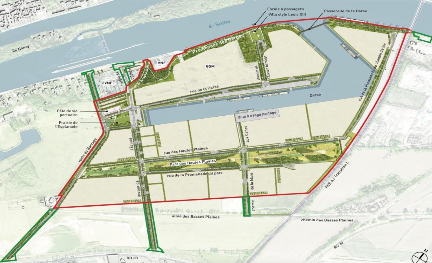 Haropa Port Paris Passerelle