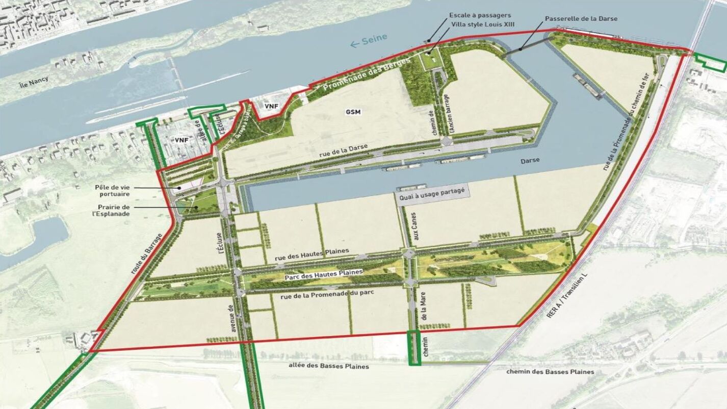 Haropa Port Paris Passerelle